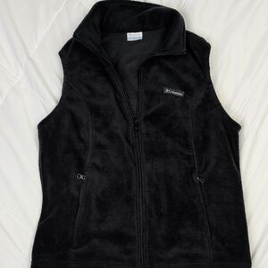 Columbia Black Fleece Vest